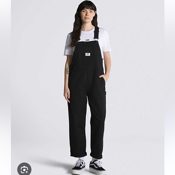 Vans Pants - Vans Women’s “Ground Work” Black Overalls XS
